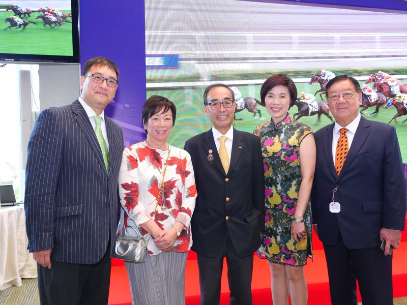 (From the left) Mr Adam Wong, Mrs Selina Chow, Mr David Mong, Mrs Quince Wong and Dr Joseph Chow pictured at the event.